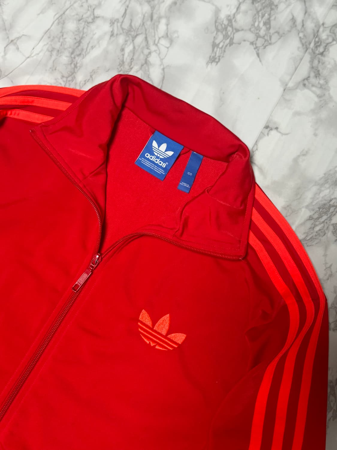 아디다스 삼선 파이이버드 트레이닝 져지 자켓 상품이미지5