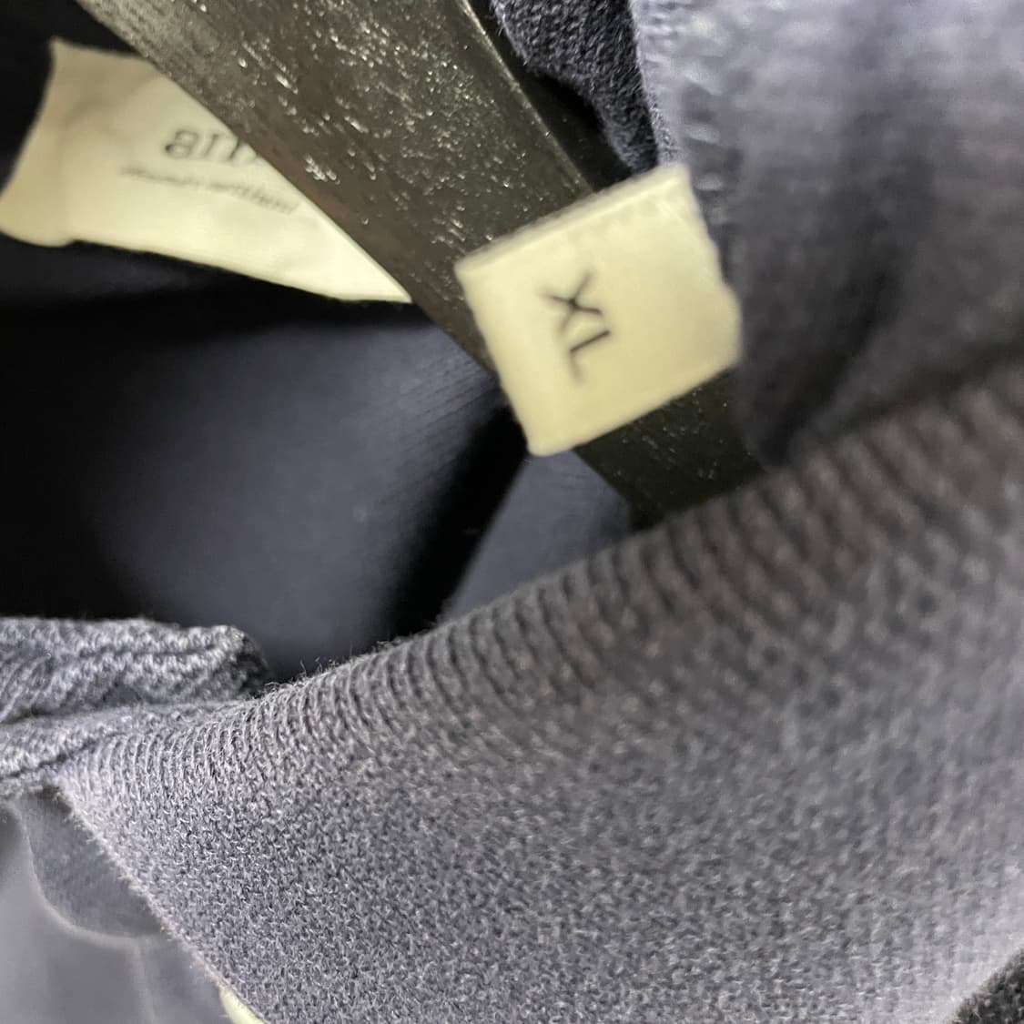 AMI 아미 PK 반팔 카라티 네이비 XL 상품이미지5