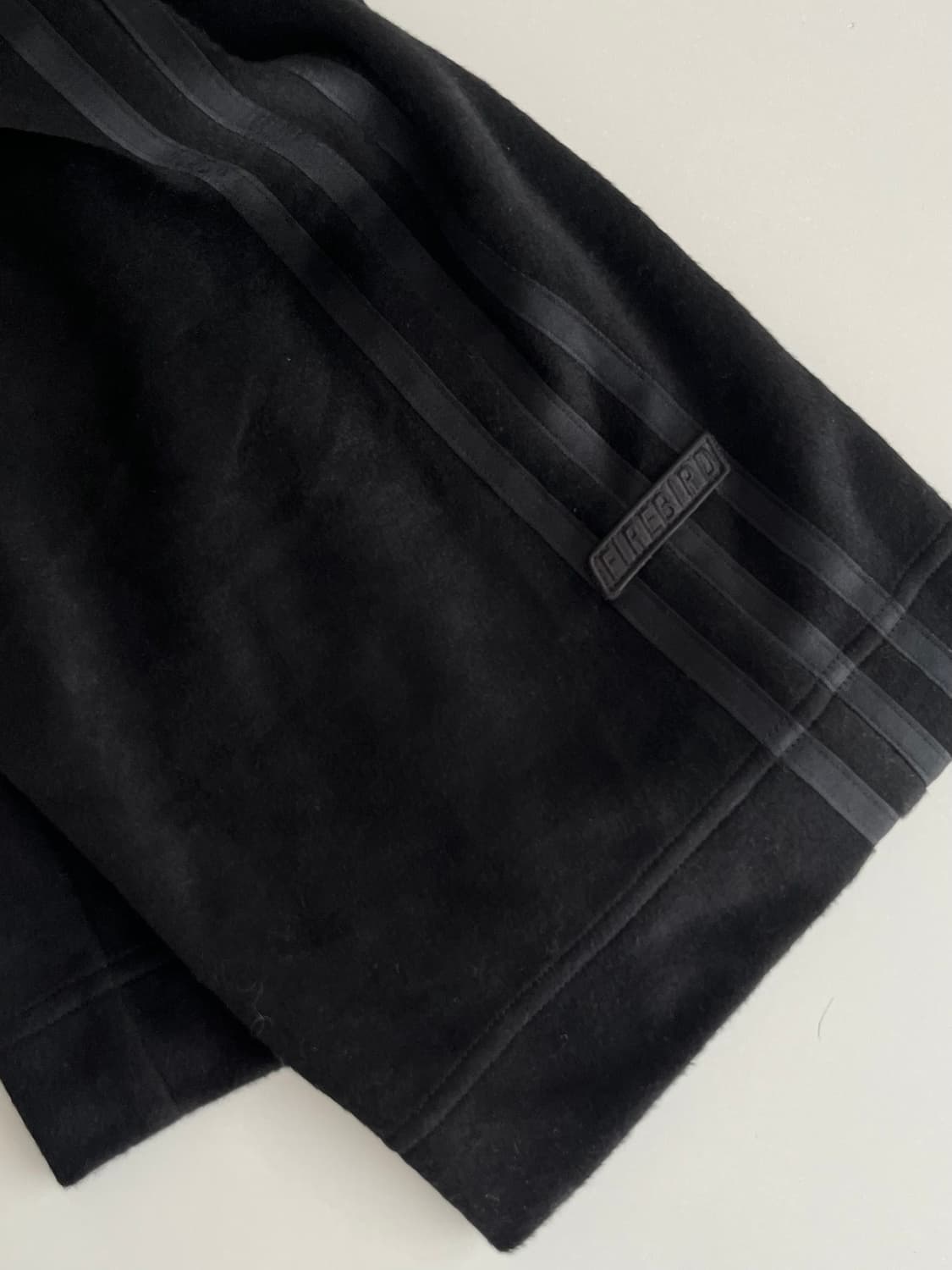 S) 새상품 아디다스 울 트랙팬츠 파이어버드 블랙 상품이미지7