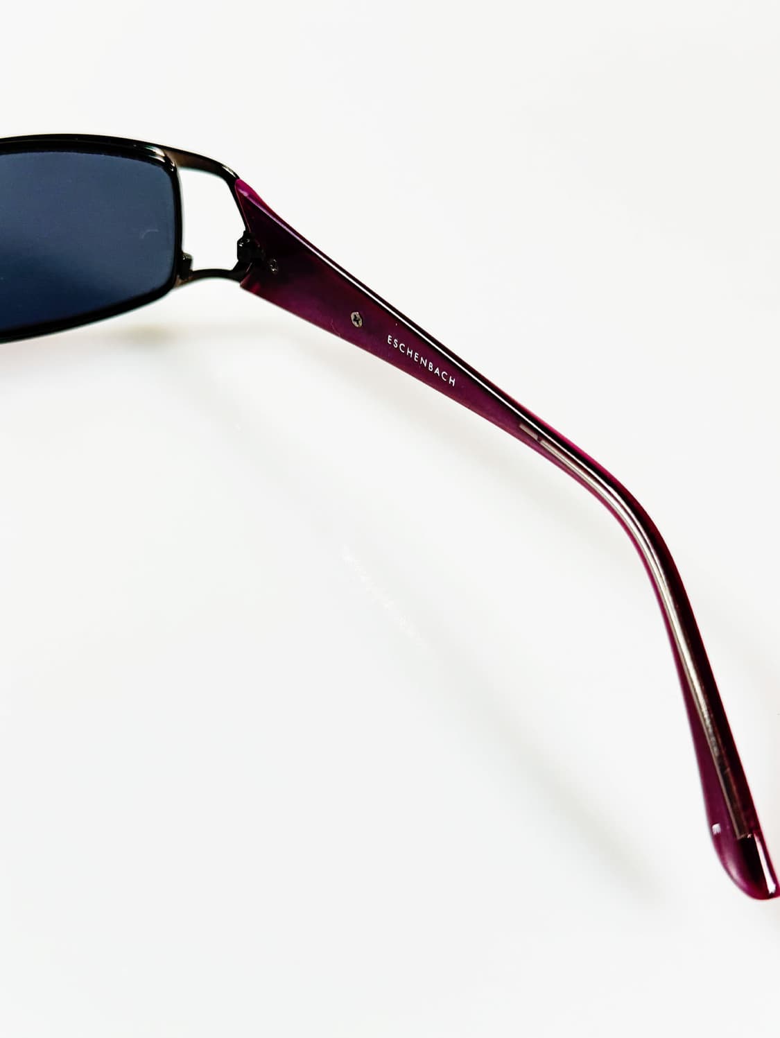 90s Humpreys 메탈 슬림 스퀘어 프레임 빈티지 선글라스 상품이미지6