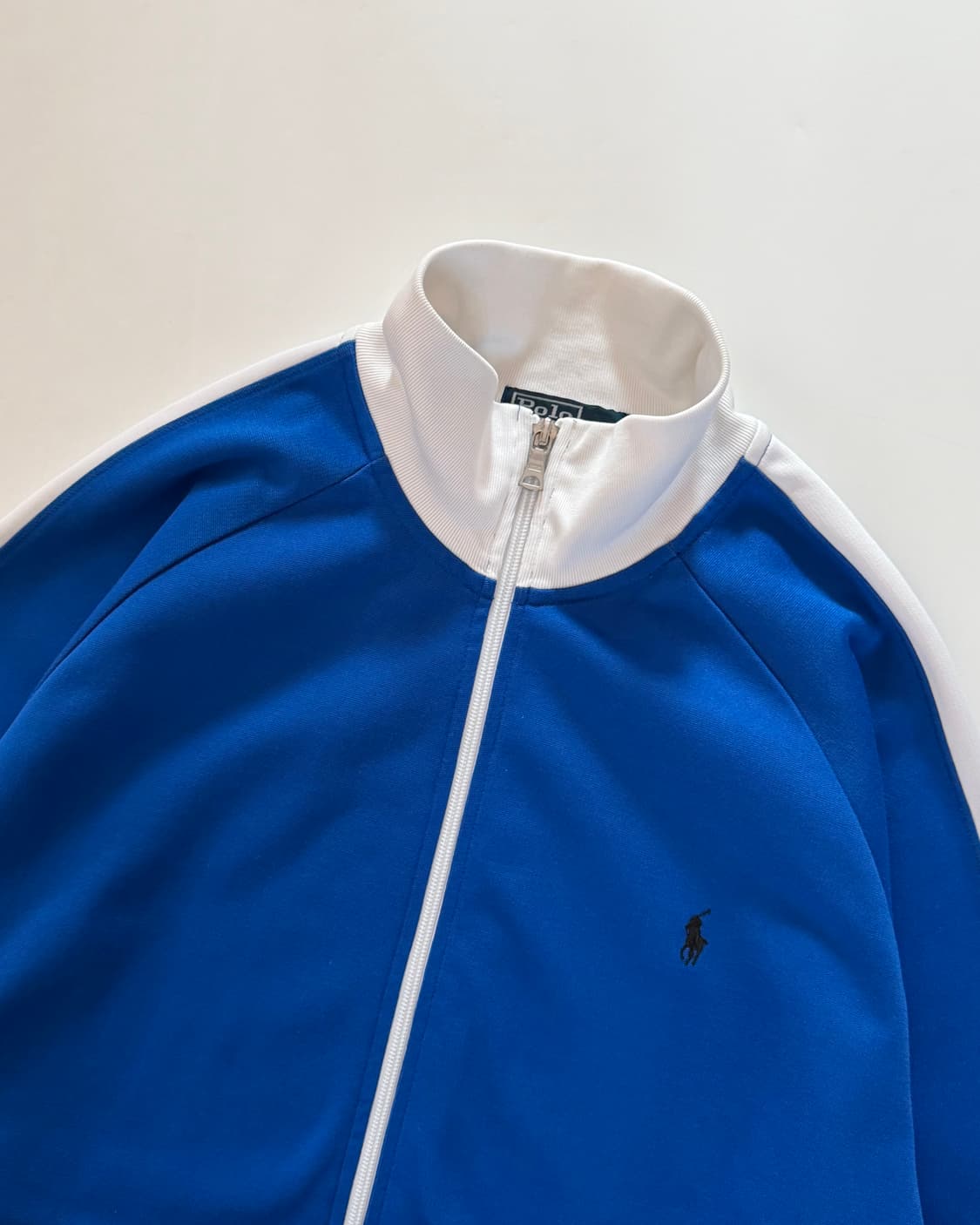 Polo 폴로 랄프로렌 블랙포니 블루컬러 사이드라인 트랙 집업  상품이미지6
