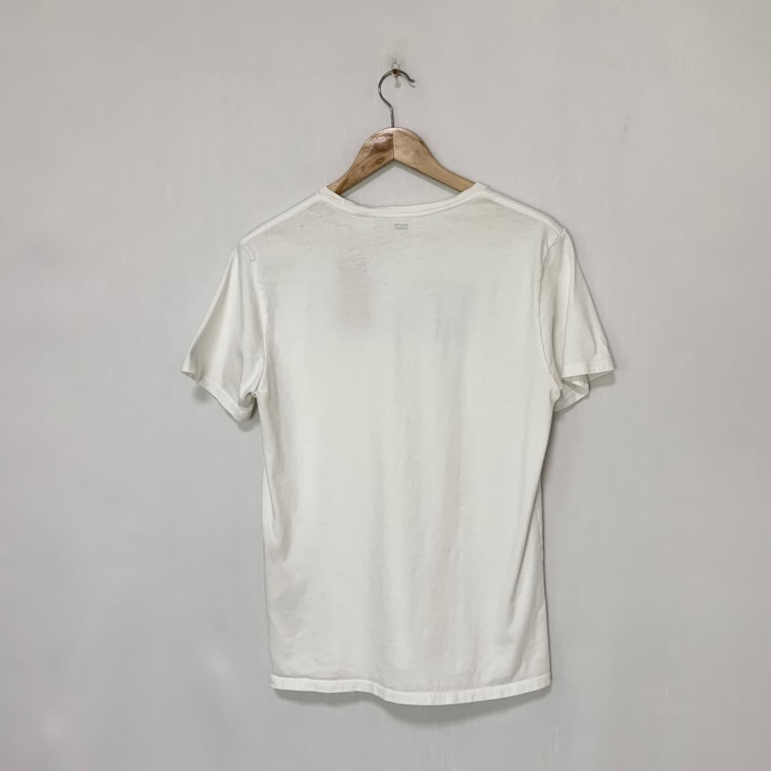 리바이스 빈티지 레드 로고 반팔 티셔츠 화이트 아이보리 상품이미지3