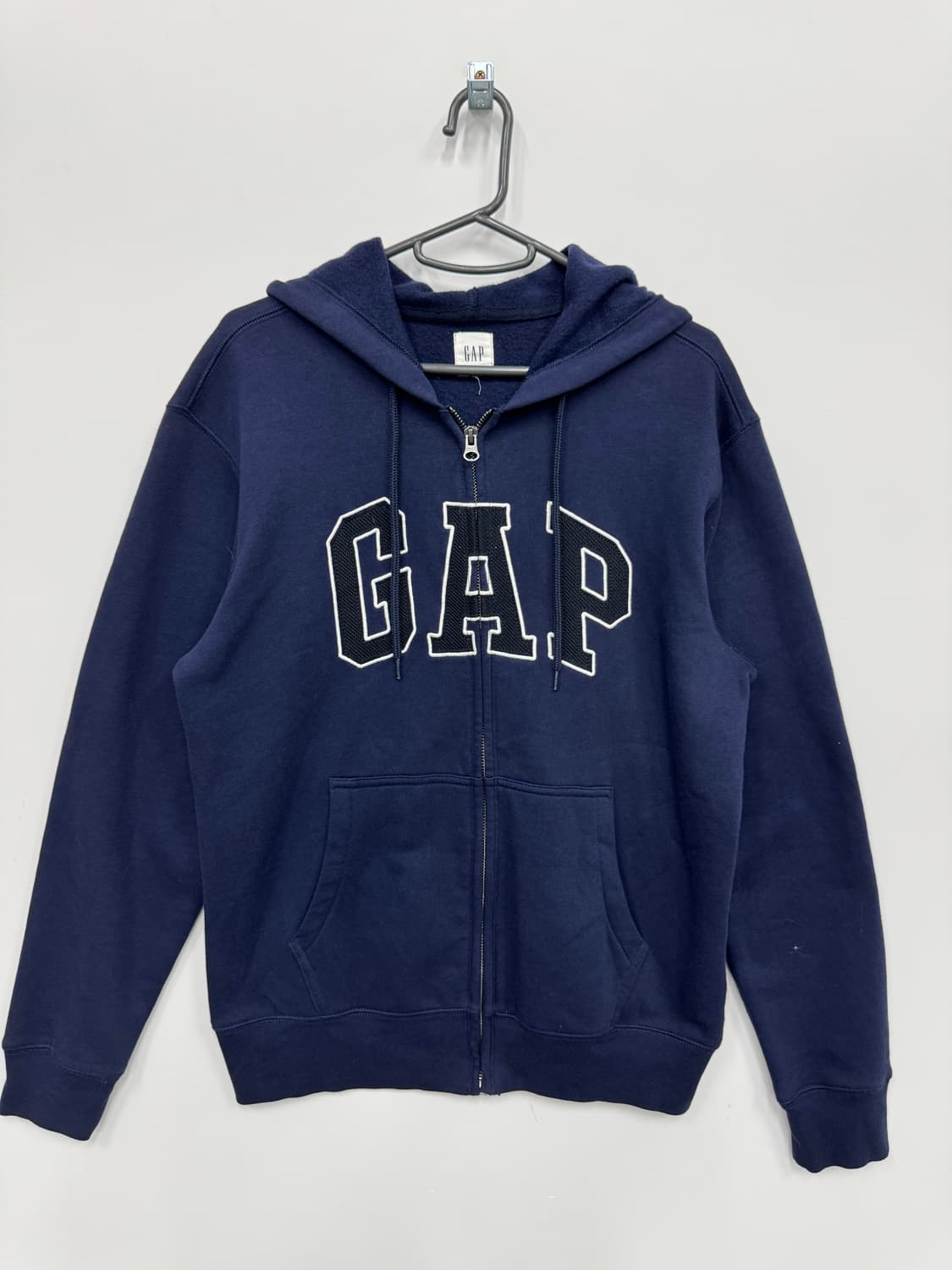 GAP 로고 후드 집업 상품이미지1