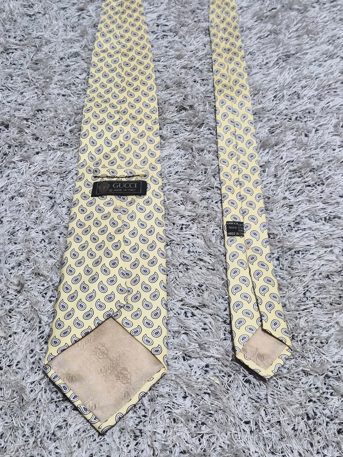 구찌GUCCI 페이즐리 패턴 넥타이 Free - N48 상품이미지6