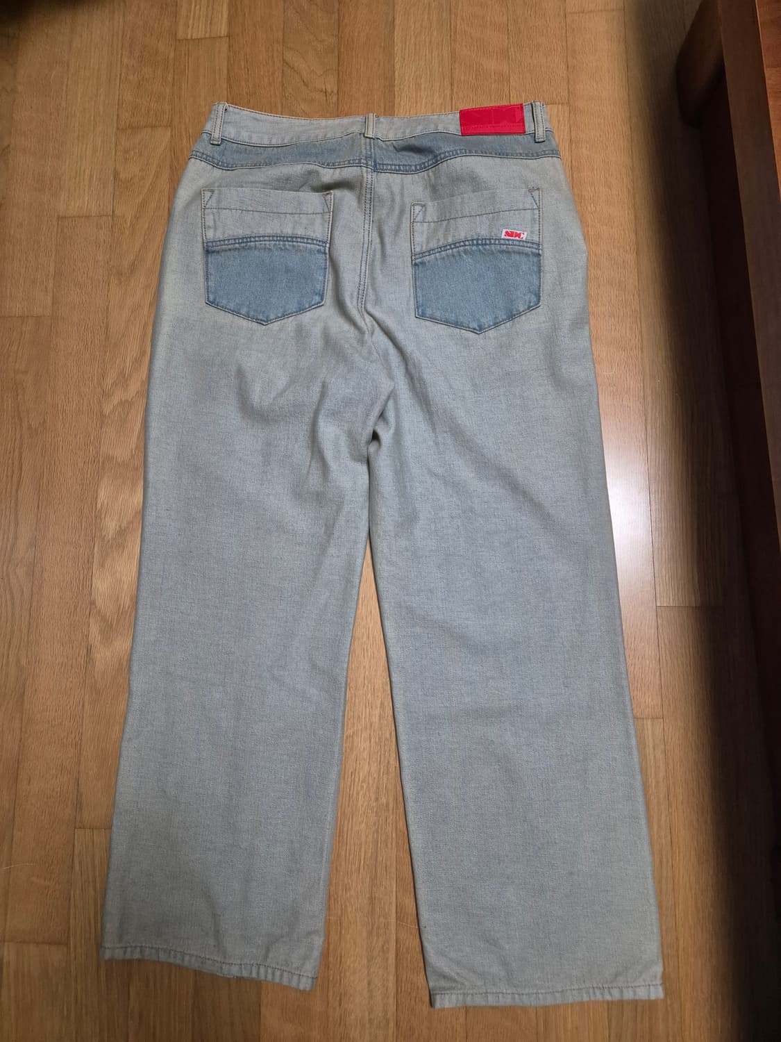 스컬프터 리버스 데님 팬츠 상품이미지4