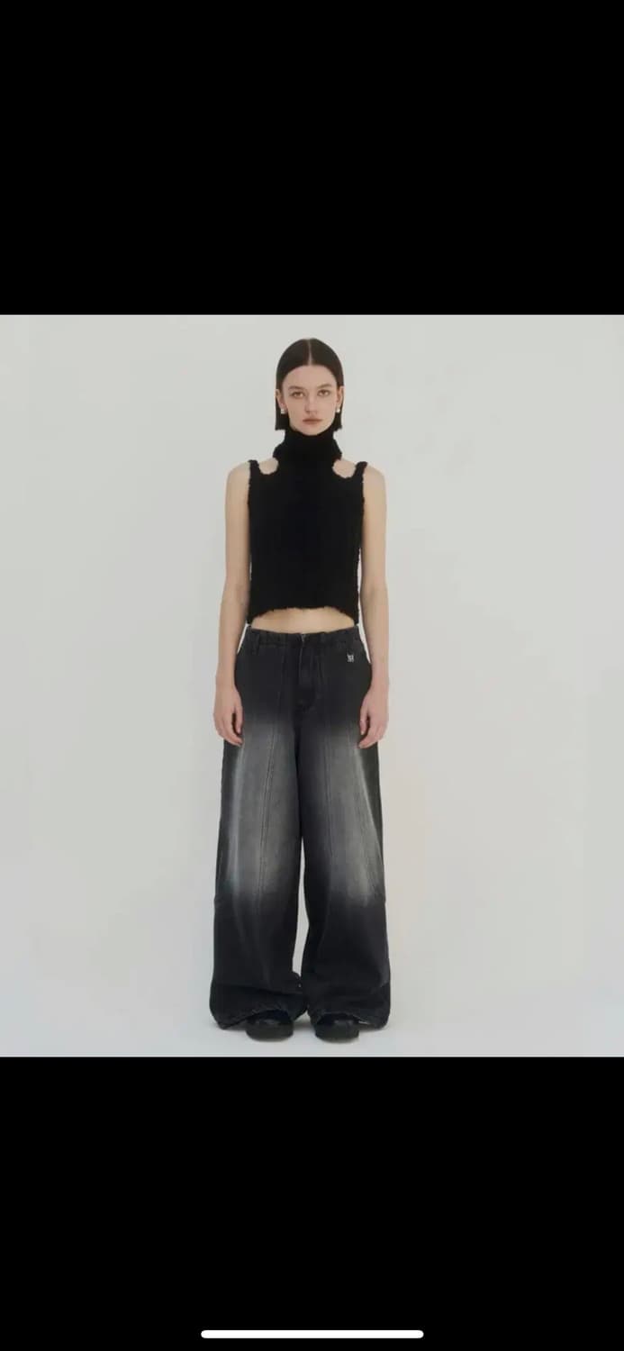 [새상품] 트리밍버드 커브드 포켓 데님 Curved denim 상품이미지3