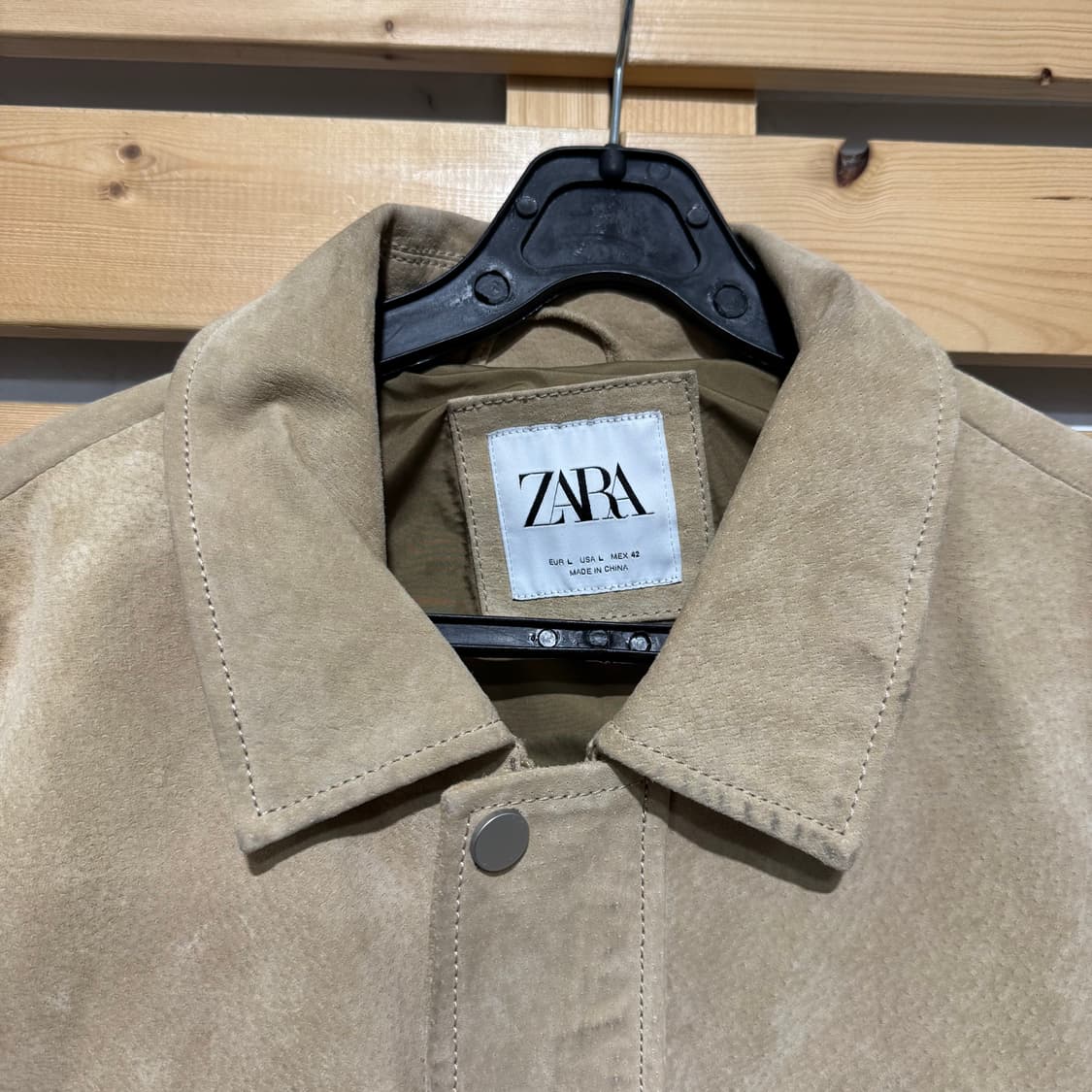 자라 레더자켓 상품이미지2