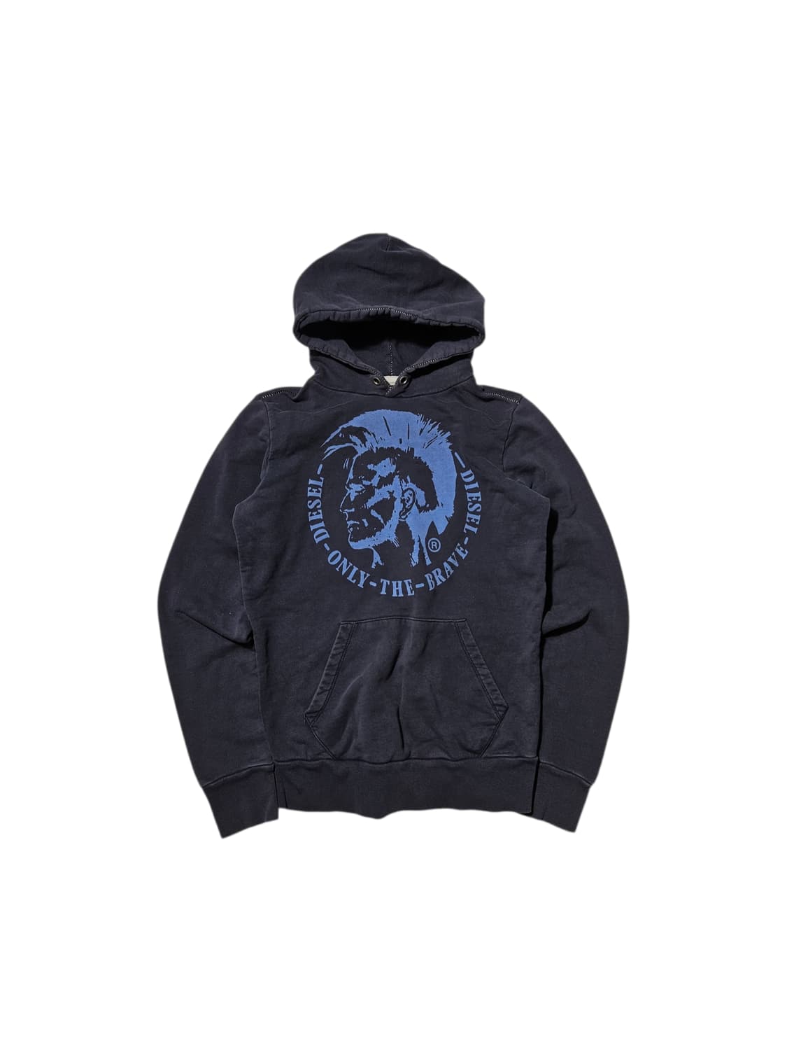 디젤 스티치 후드집업 로고 빈티지 슬림핏 L 상품이미지1