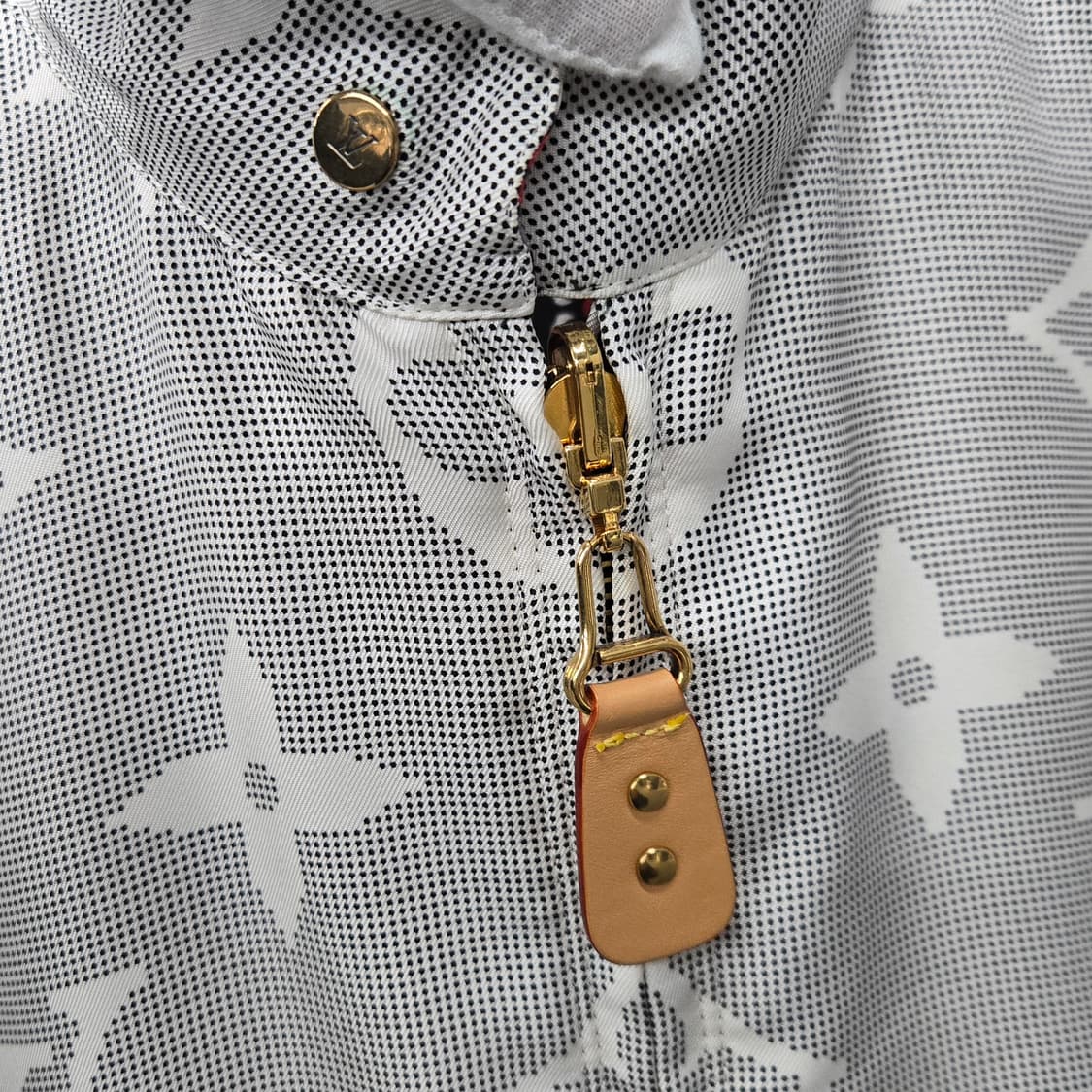 백화점판 / 루이비통 LV 모노그램 리버서블 블루종 자켓 여성38 상품이미지3