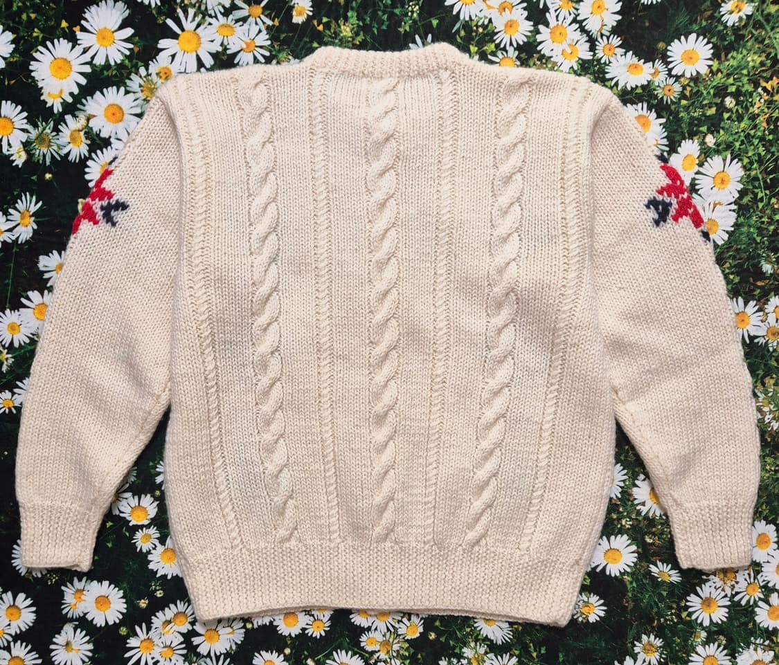 PERSON'S 노르딕 패턴 니트 가디건 여성free 상품이미지3