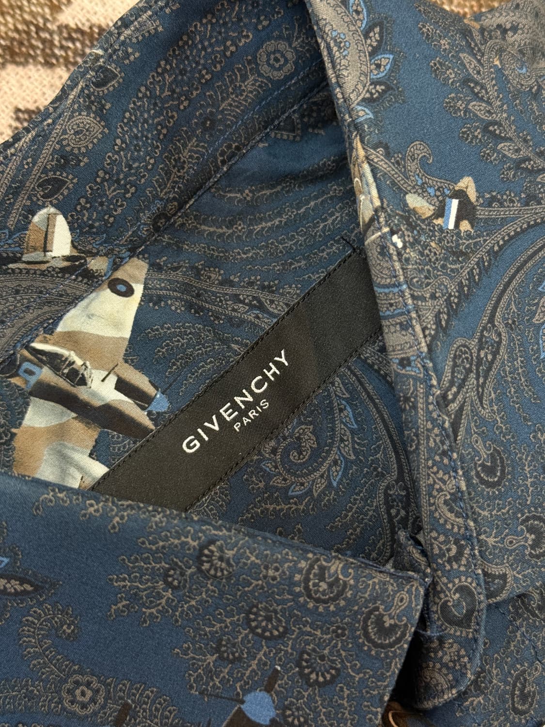GIVENCHY Paris 페이즐리 셔츠 상품이미지7