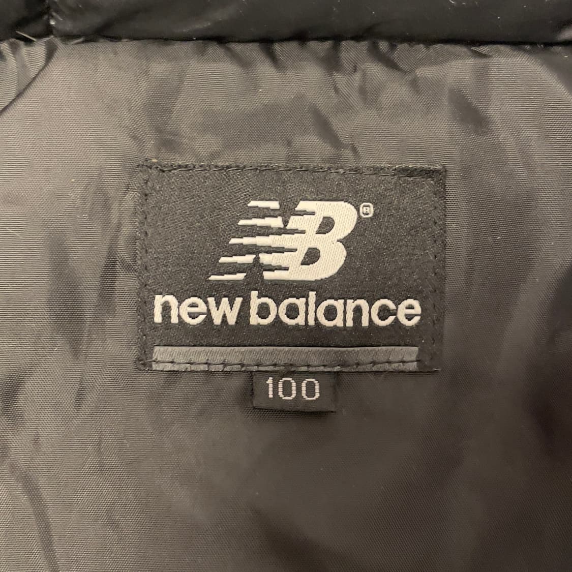 뉴발란스 러닝 덕 다운 블랙 패딩   상품이미지6