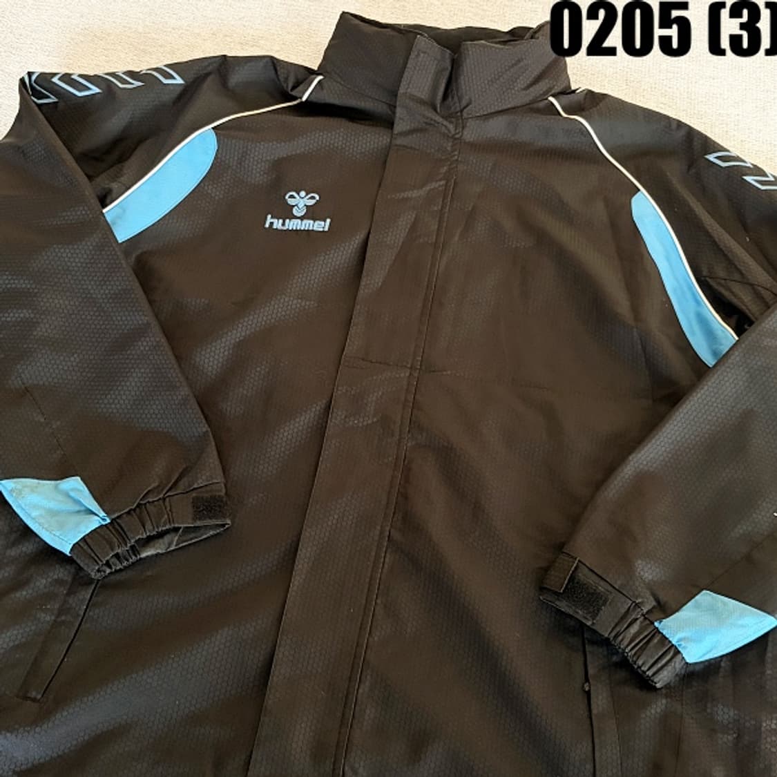 [2XL] 험멜 올드스쿨 빈티지 사이드라인 바람막이 자켓 0205(3) 상품이미지2