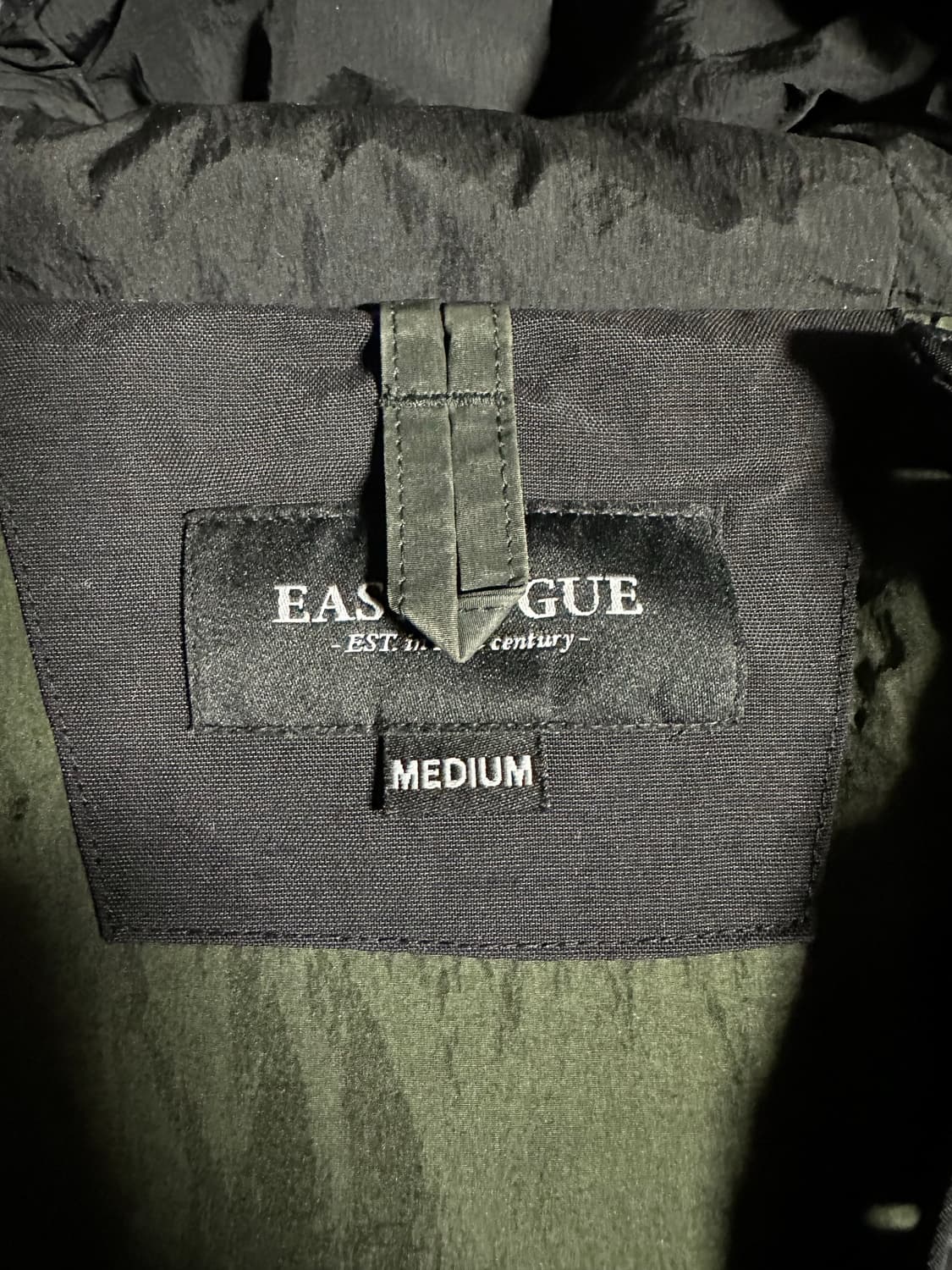 이스트로그x시리즈 밀리터리 다운 파카 m 상품이미지3