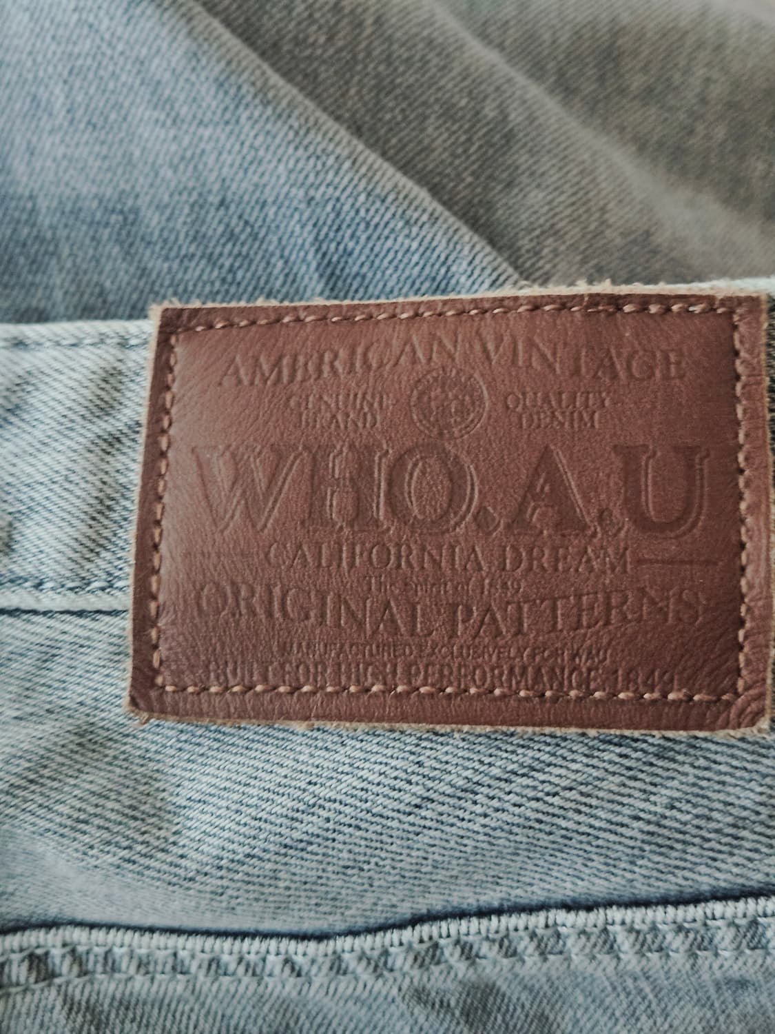 와이드 데님 / WHTJE4911M / (56)Light Indigo 상품이미지3