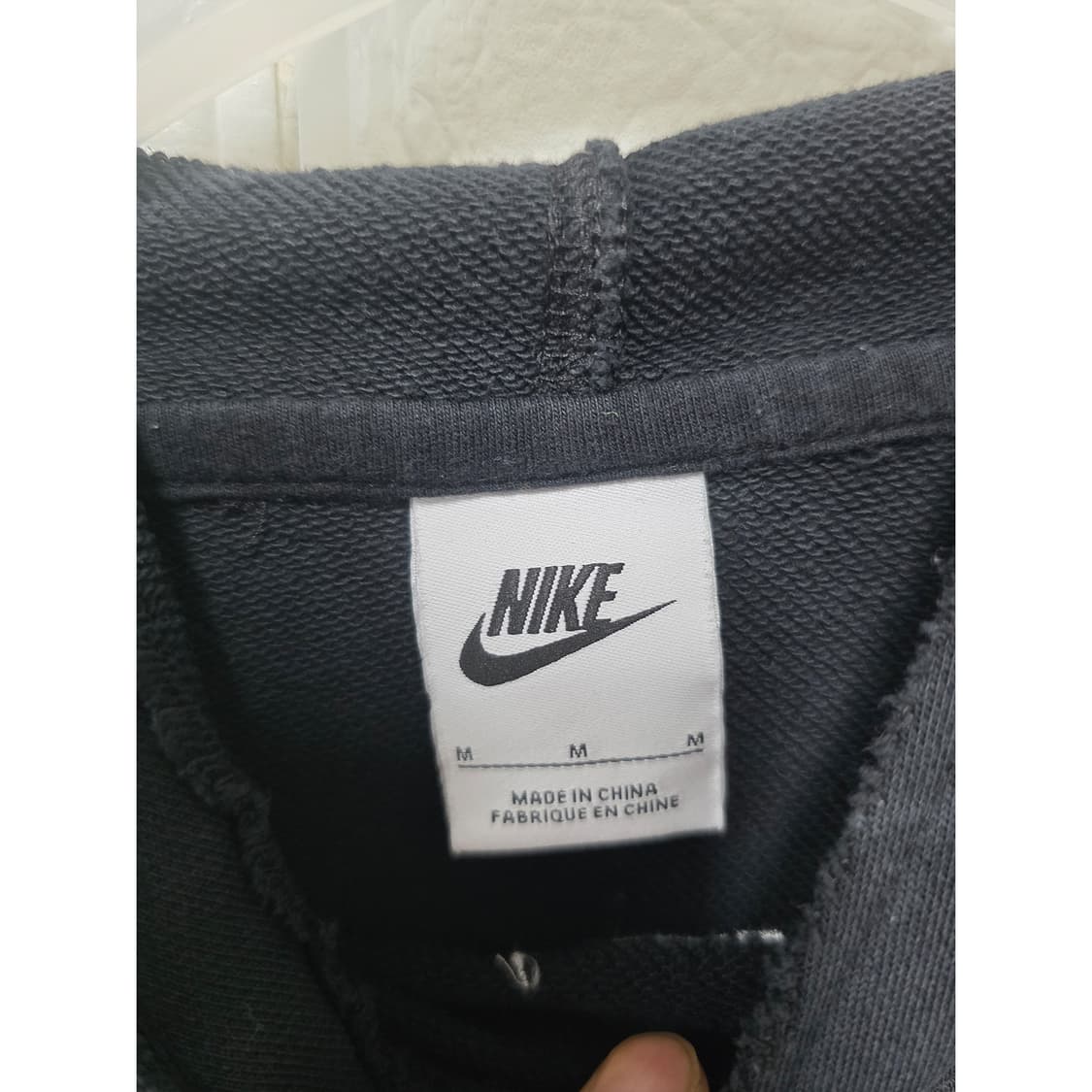 택포) 나이키 크롭 후드티 M 상품이미지2