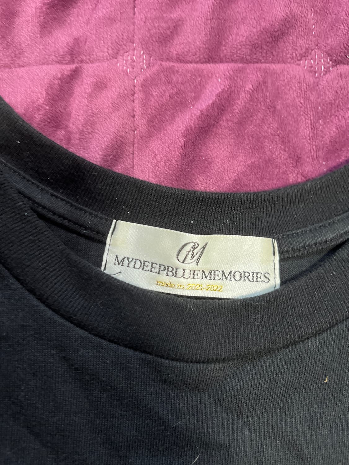My deepbluememories 반팔 상품이미지3