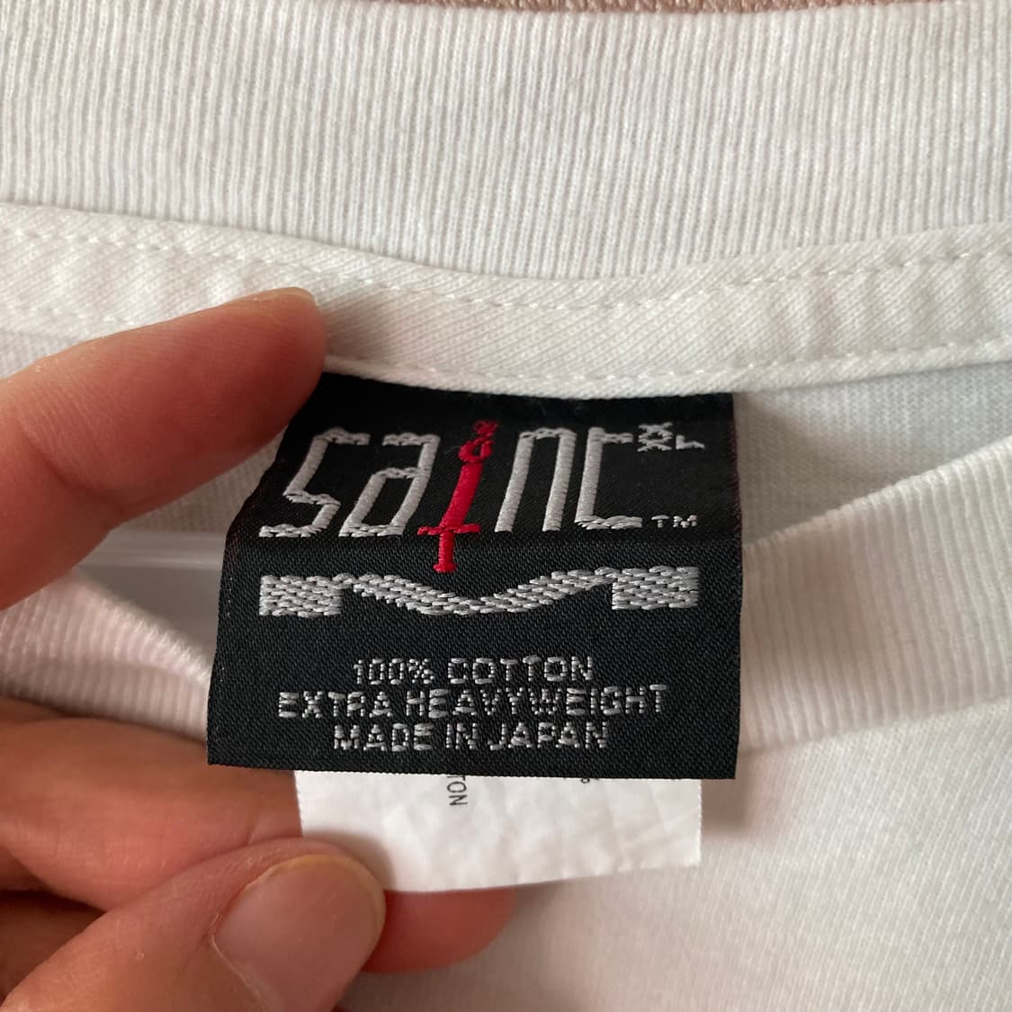 Saint Michael 세인트 마이클 주사위 프린트 반팔 티 (XXL) 상품이미지8