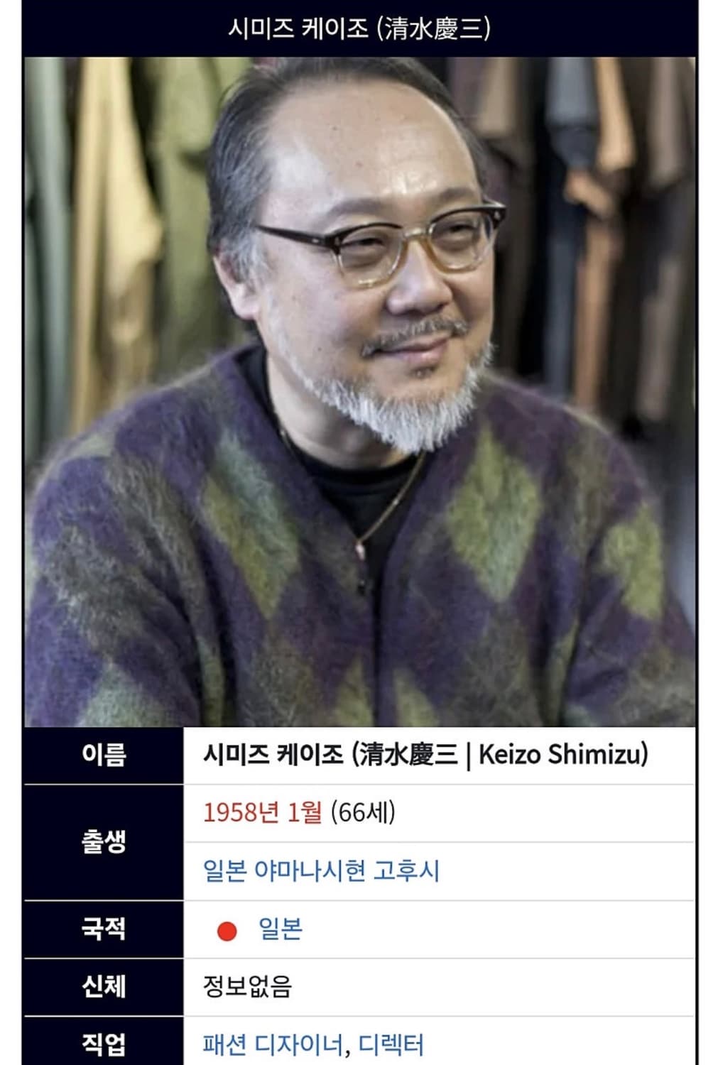 니들스 모헤어 가디건 아가일 상품이미지3