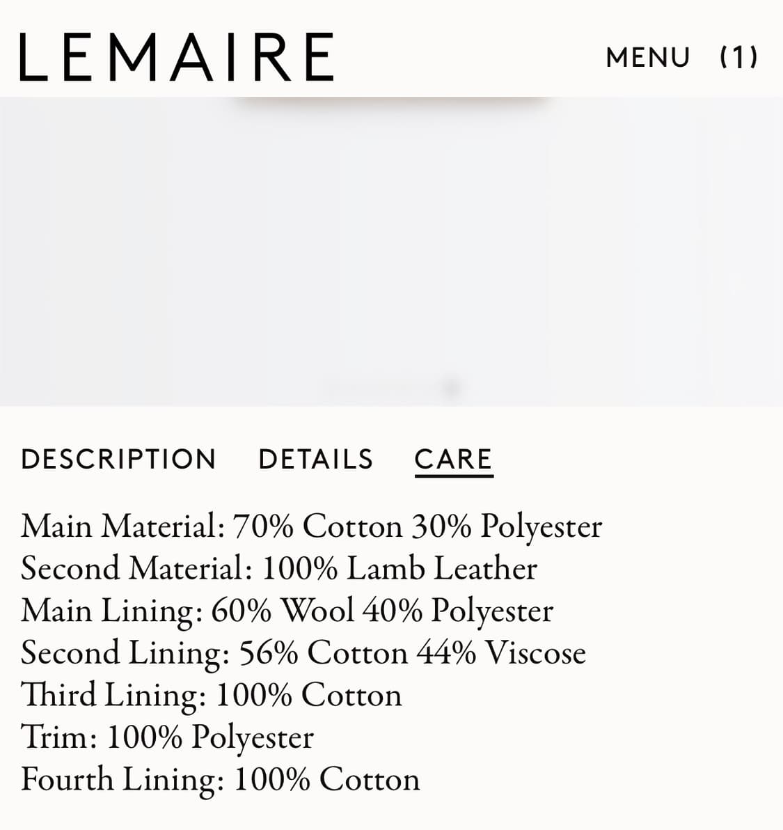 [48]르메르 25fw 시어링 윈터 파카/시살 상품이미지6