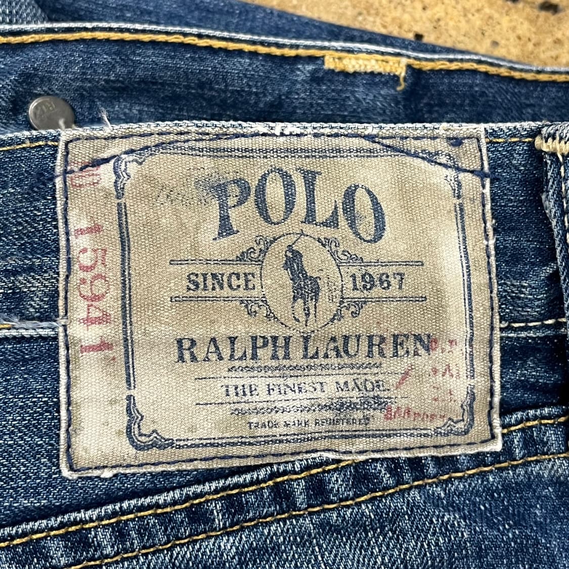 [정품/30-32] 폴로 랄프로렌 클래식 핏 데님 팬츠 b8 상품이미지4