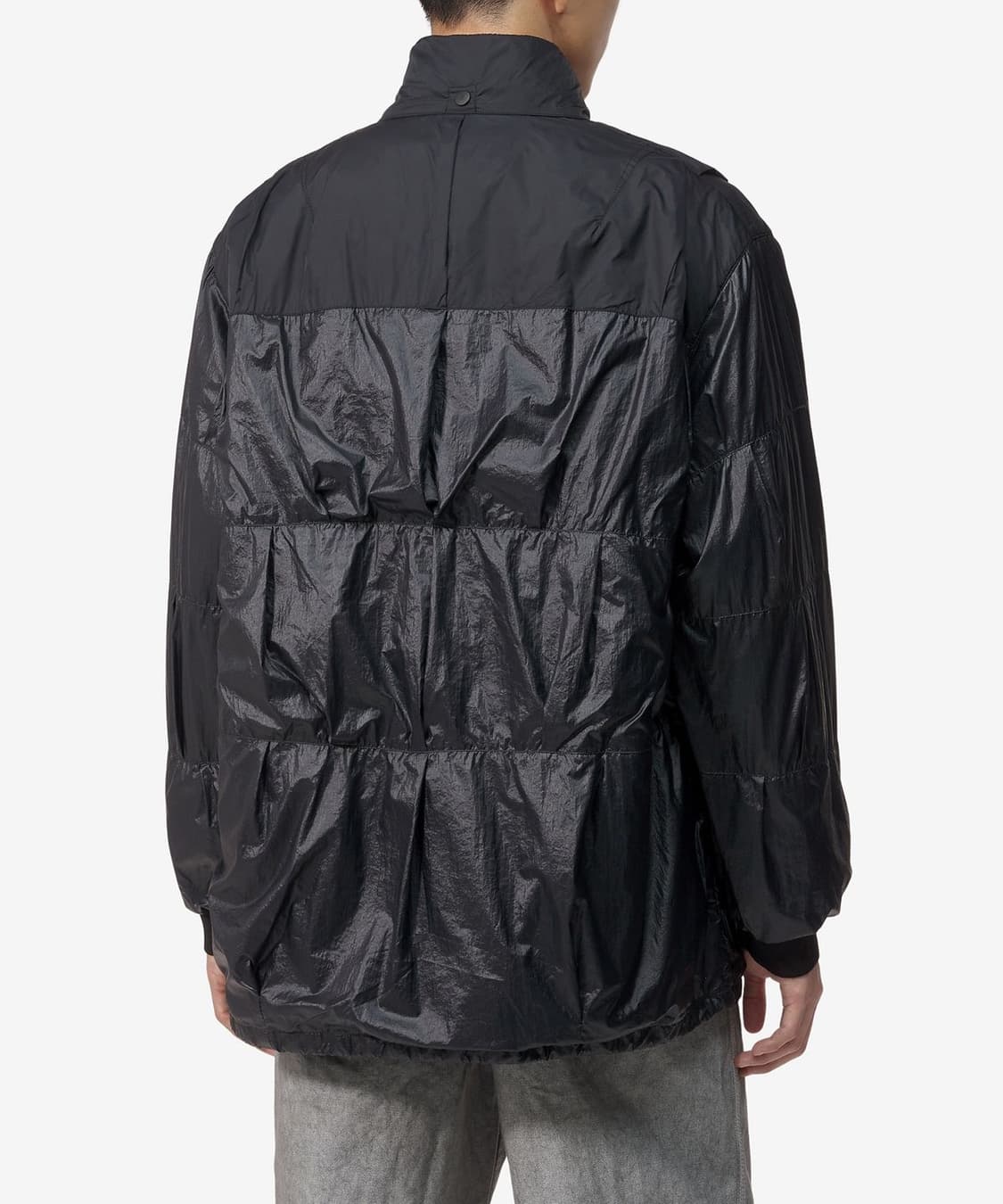 아워레가시 이그조스트 푸파 블랙 러버라이즈드 나일론 상품이미지4