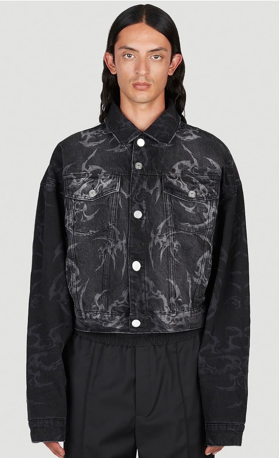 (48) 한 코펜하겐 트라이벌 패디드 데님 자켓 상품이미지1