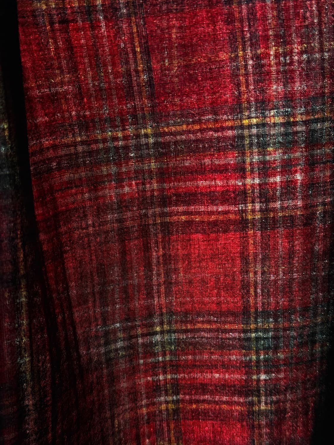 한로로 해칭룸 투페이스 체크 셔츠 레드 2 상품이미지3