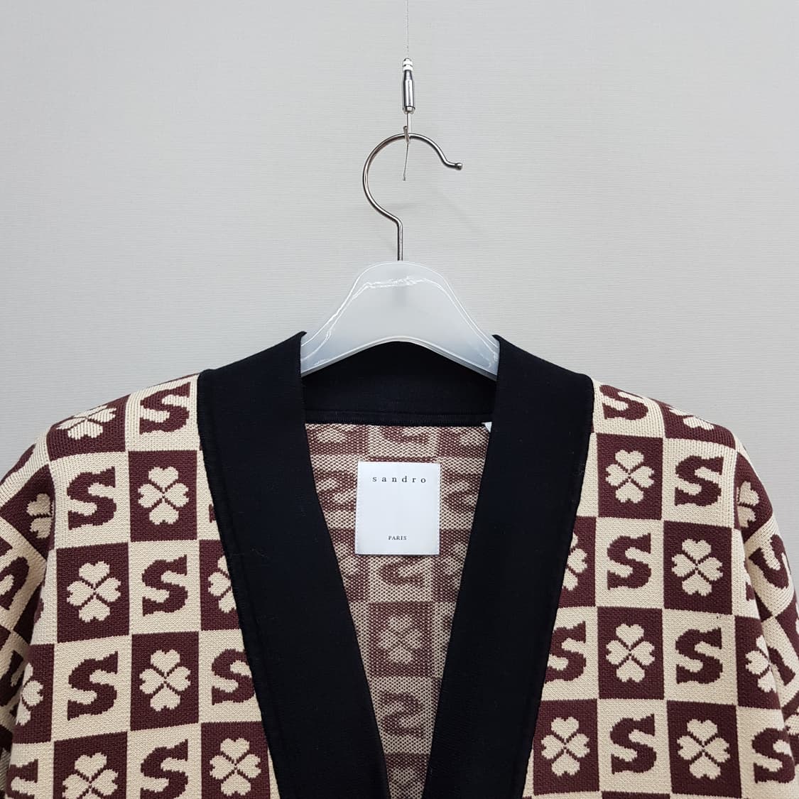 산드로 SANDRO 스트릭자켓  1사이즈 택달린 새제품 상품이미지3