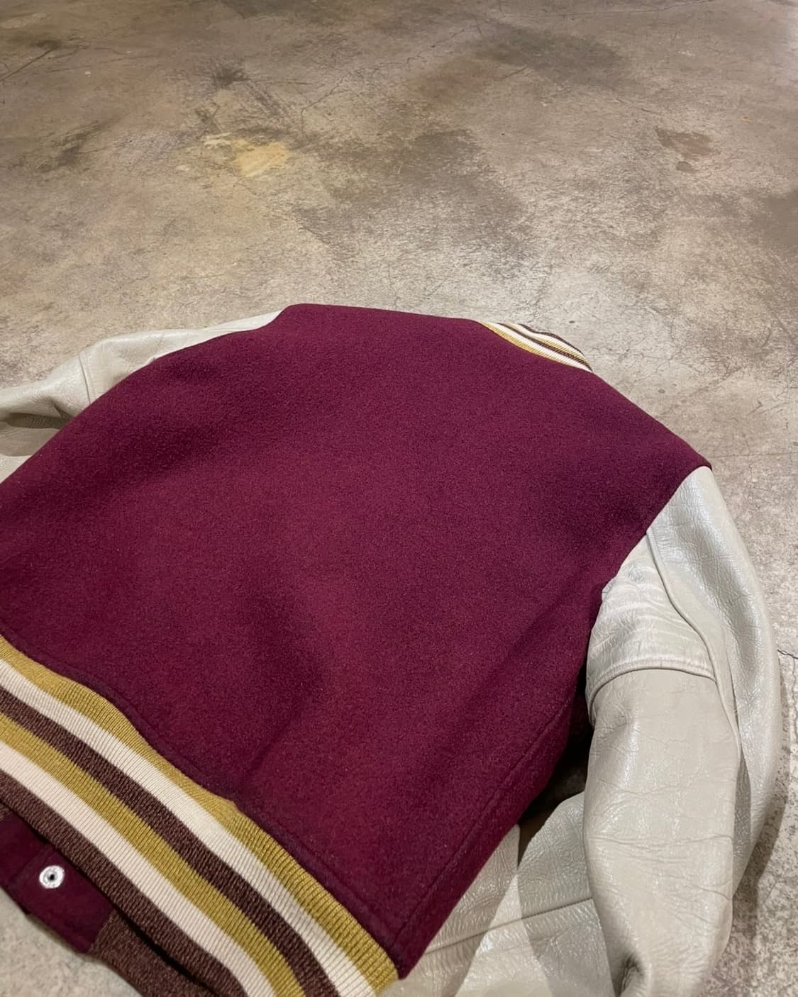 Style eyes 스타일 아이즈 에로우 포켓 바시티 재킷 (B5176) 상품이미지7