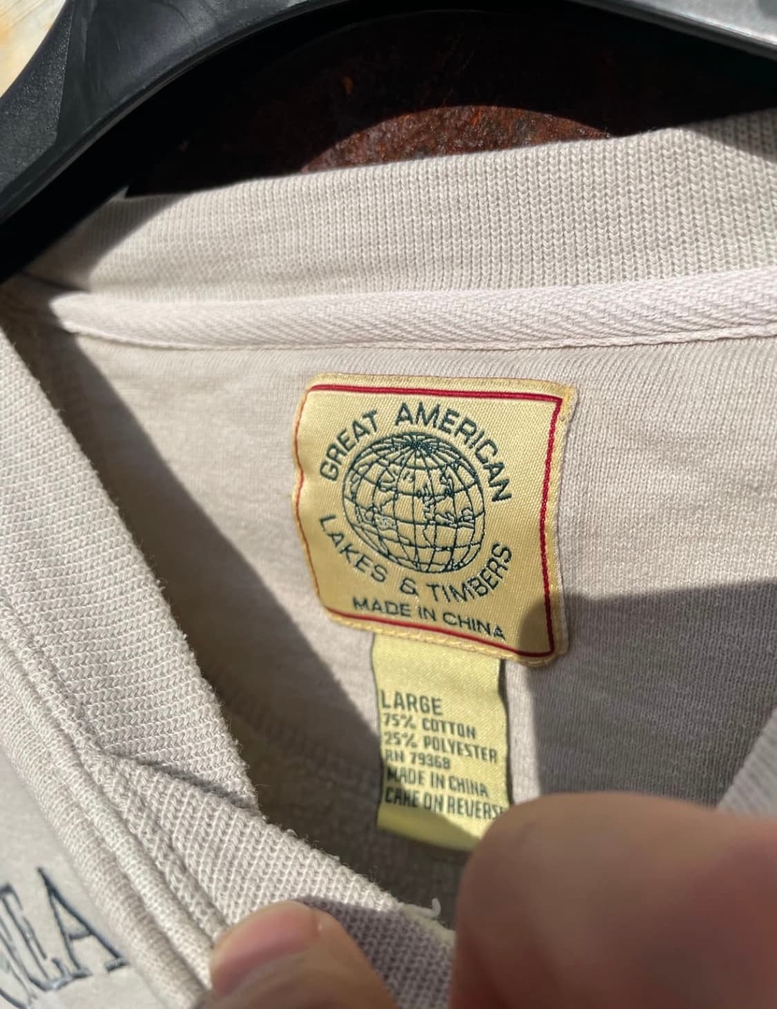 90‘s 늑대 자수 맨투맨 티셔츠   상품이미지9