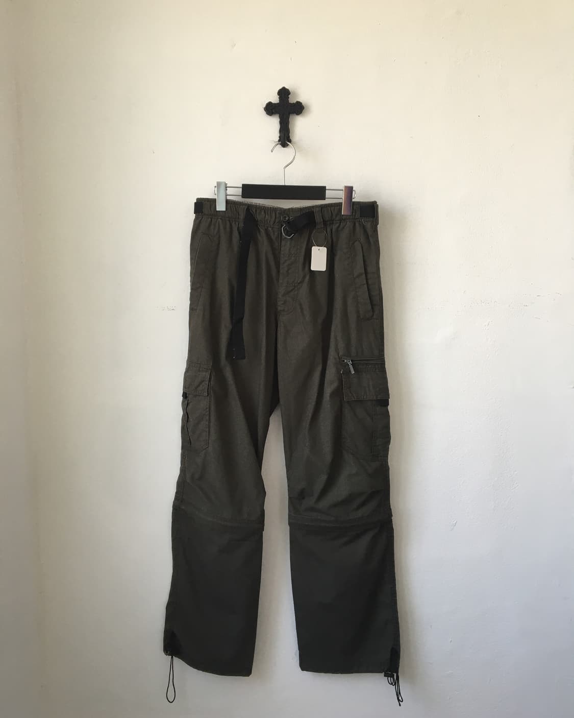 Belted cago pants 상품이미지1