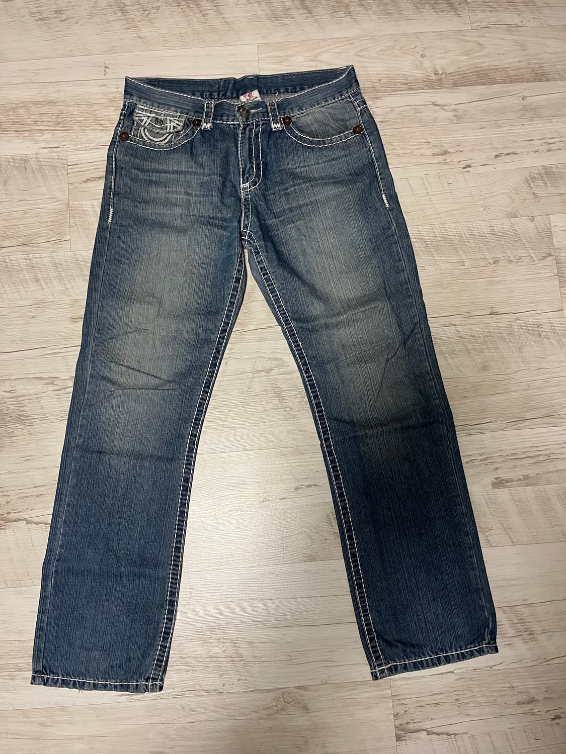 트루릴리젼 연청바지 상품이미지1