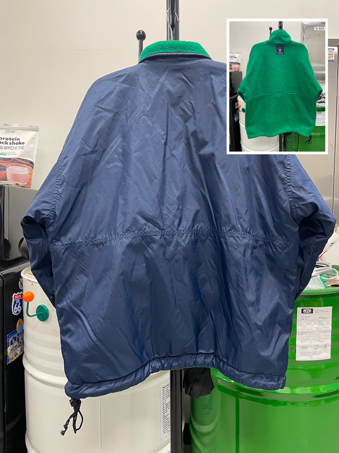 90s 올드갭 리버시블 아노락 상품이미지2