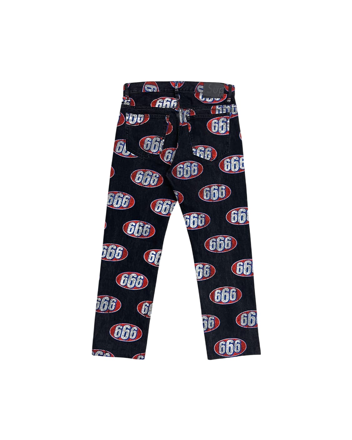 슈프림 17SS 666 데님 트라우저 상품이미지5