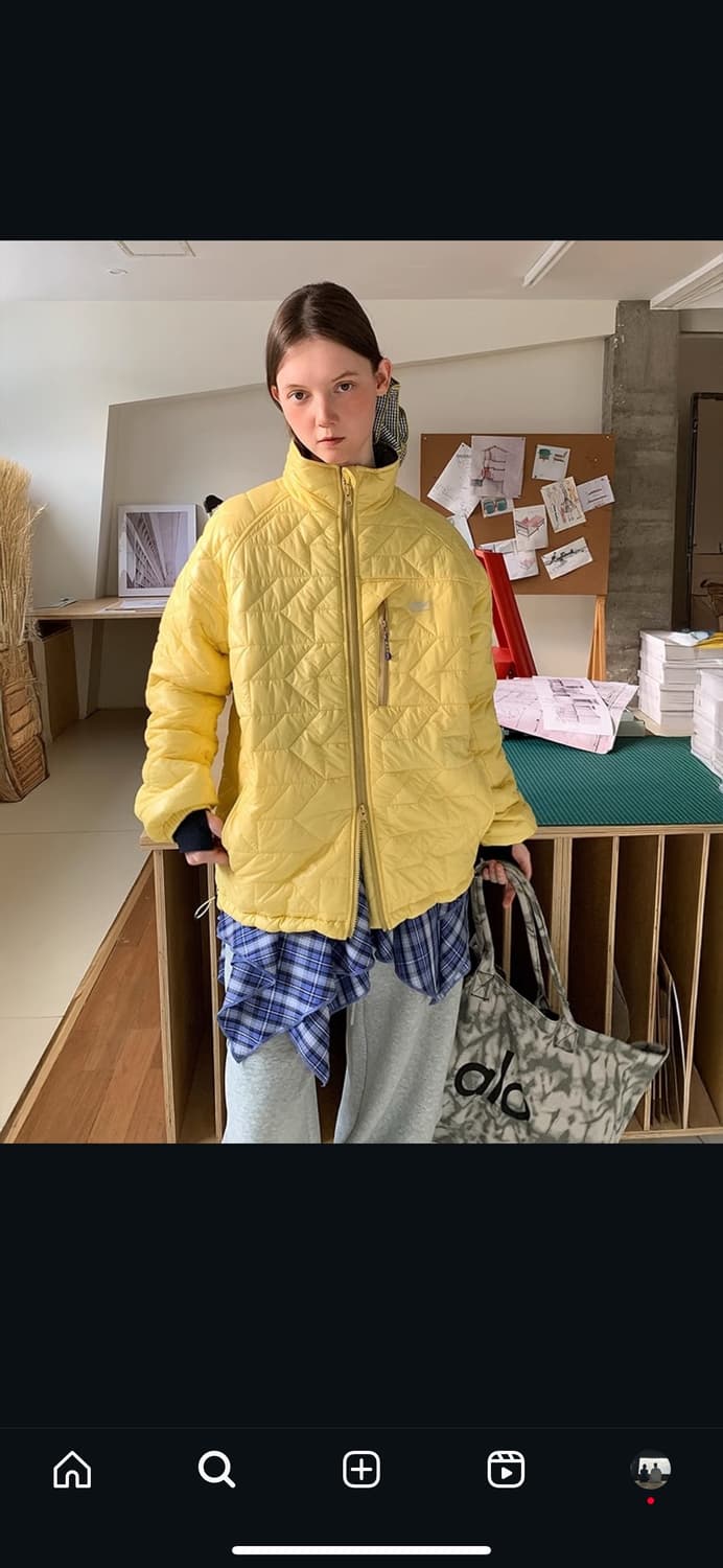 스퀘어 홀레스트 경량 리버시블 패딩M 상품이미지1