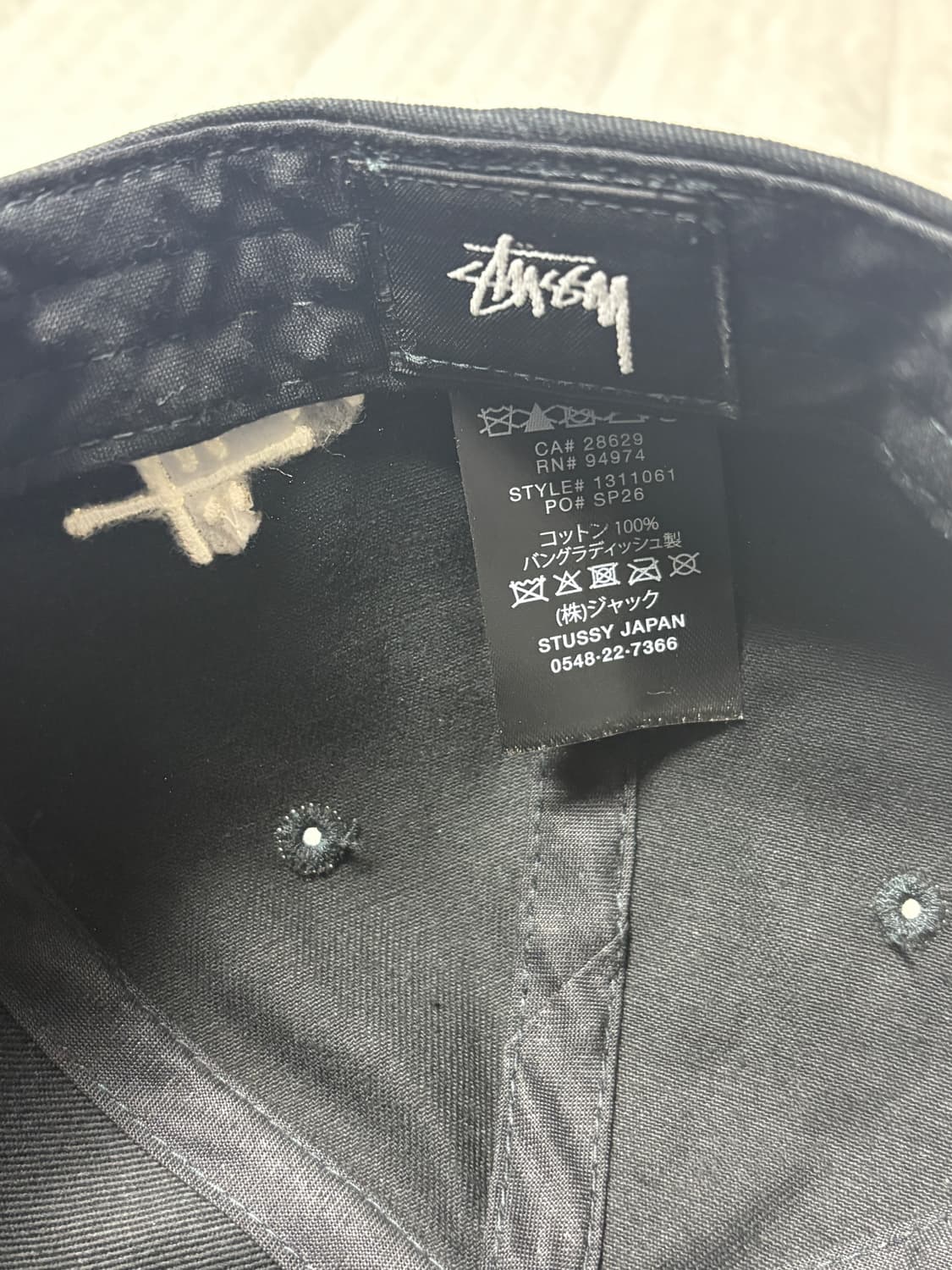 스투시 셔닐 S 로우 프로 캡 쉐도우 상품이미지4