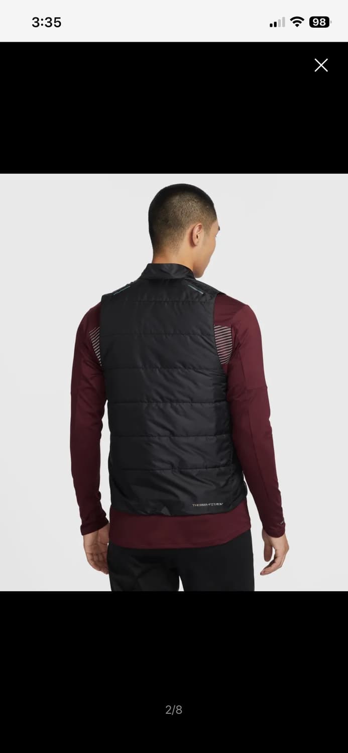 [M] 나이키 써마 핏 ADV 리펠 남성 러닝 베스트 상품이미지4