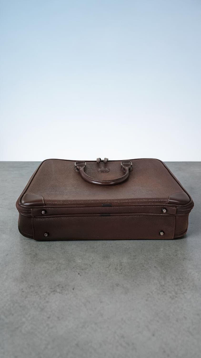 BRICS 브라운 가죽 서류 가방 상품이미지3