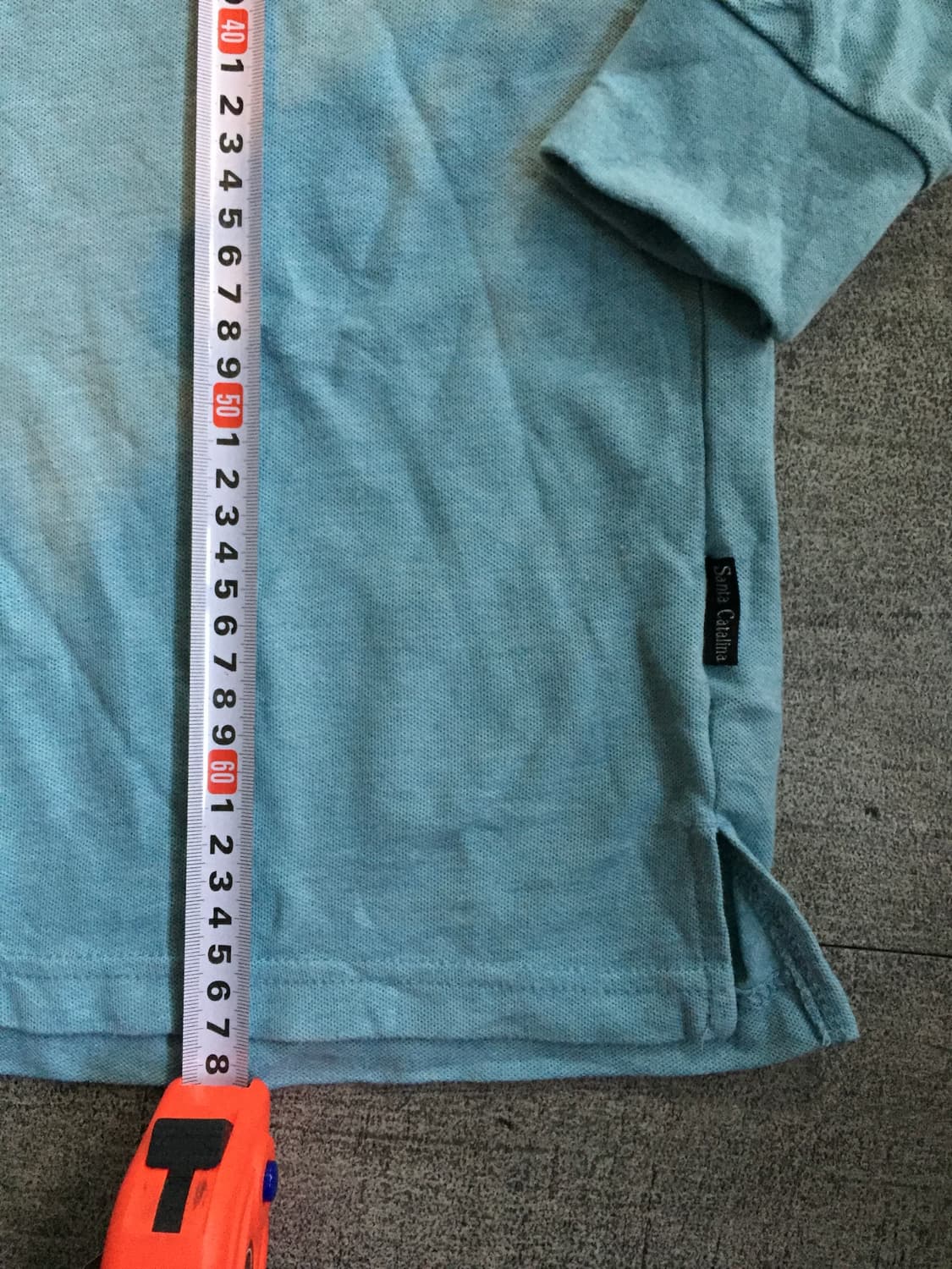 일본빈티지 Santacatalina 올드스쿨아메카지 혁오충 카라폴로티셔츠 상품이미지4