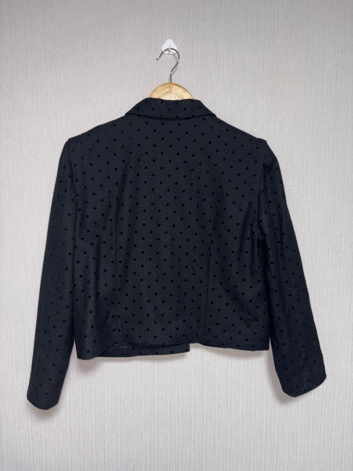 블랙 도트 울 숏자켓 상품이미지9