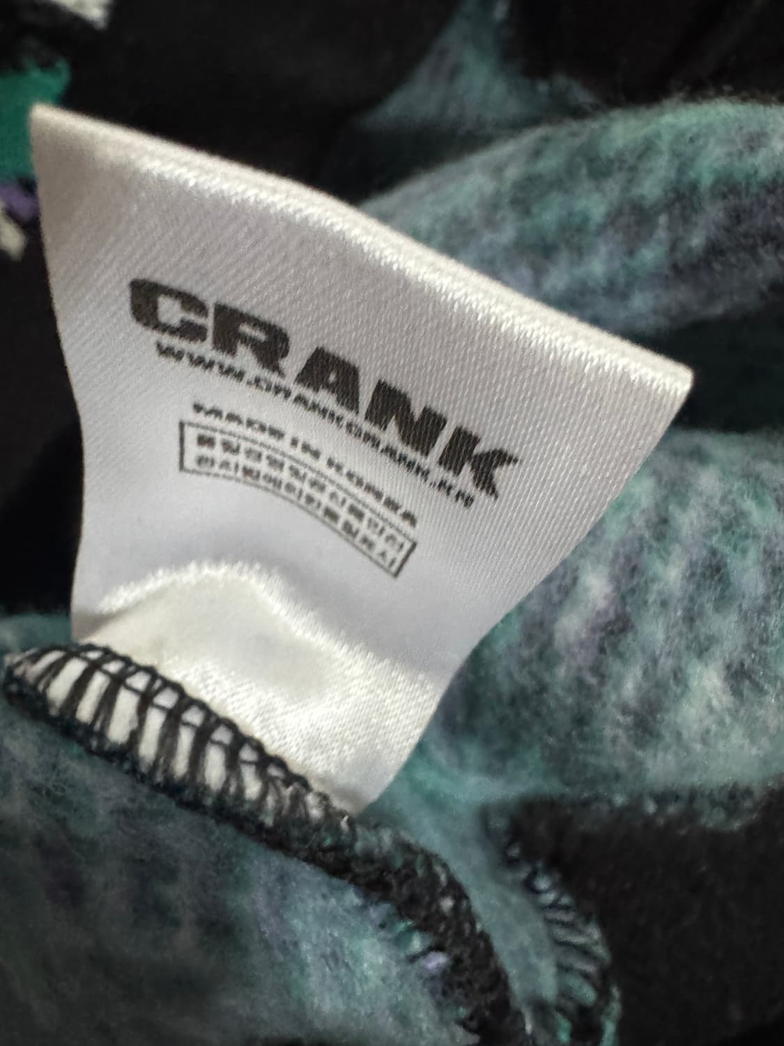 여성 크랭크 CRANK 체리 크롭 가디건 상품이미지5