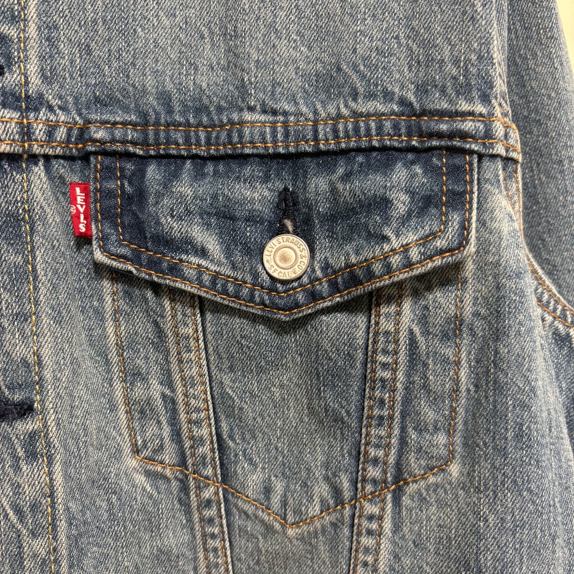리바이스 프리미엄 빅E 3세대 데님 트러커 자켓 / 중청, M 상품이미지6