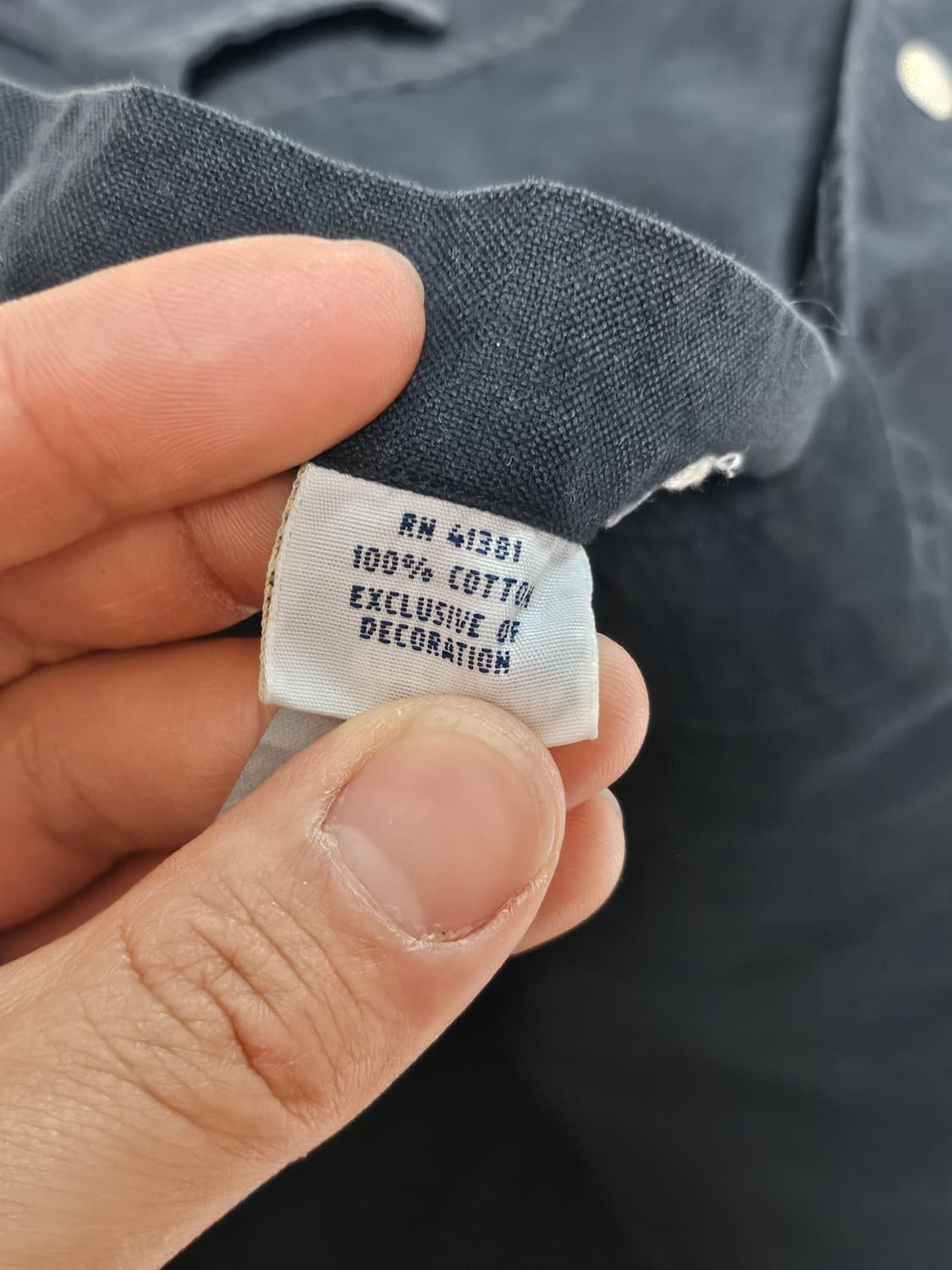 폴로랄프로렌 USA 빅셔츠 블랙 2XL 상품이미지4