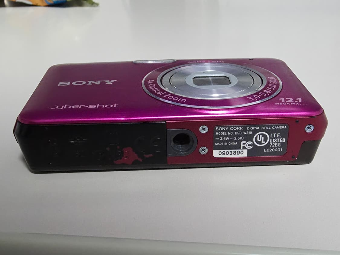 소니 사이버샷 DSC-W310 빈티지 디지털카메라 상품이미지5