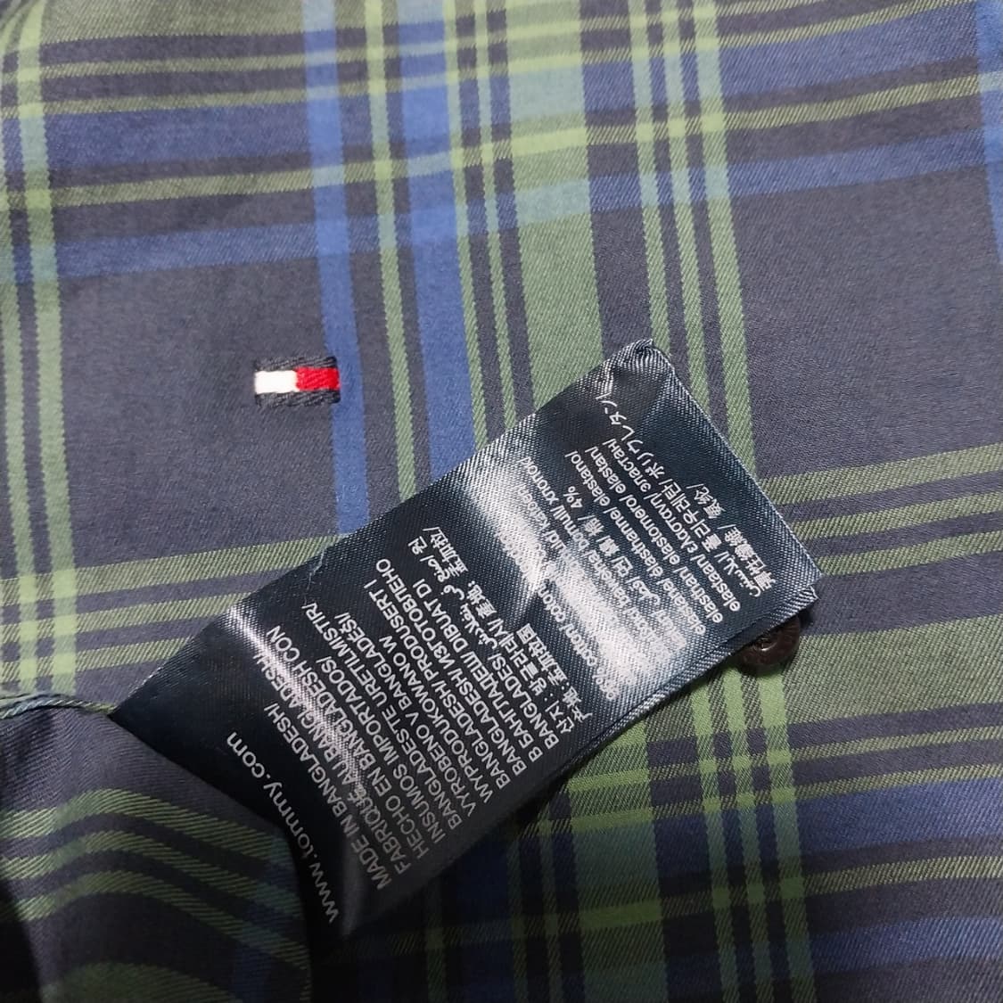 타미힐피거 남성90 긴팔 셔츠 택164 상품이미지2