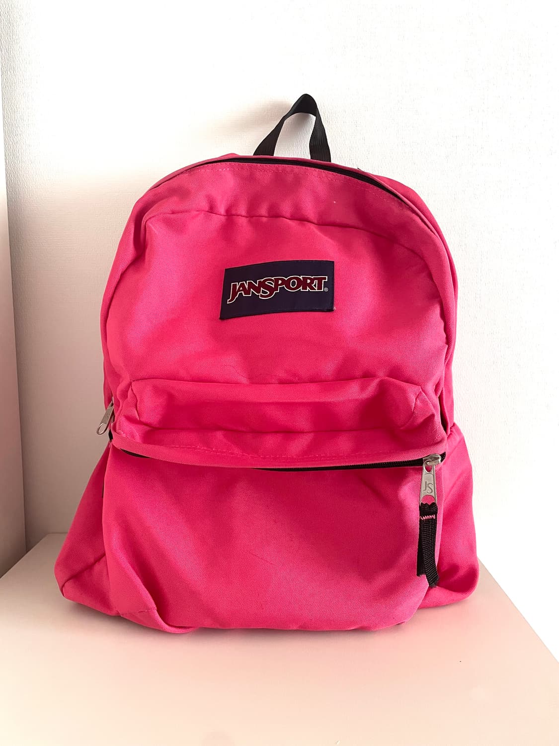 빈티지 잔스포츠 핫핑크 마젠타 백팩 상품이미지1