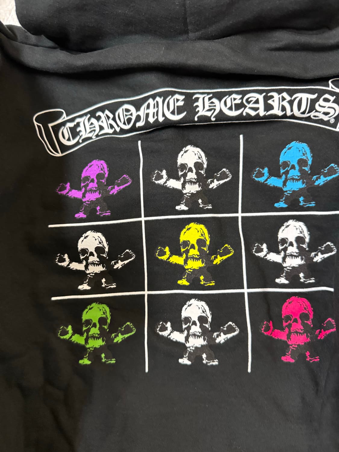 M 크롬하츠 포티 후드집업 블랙 상품이미지1