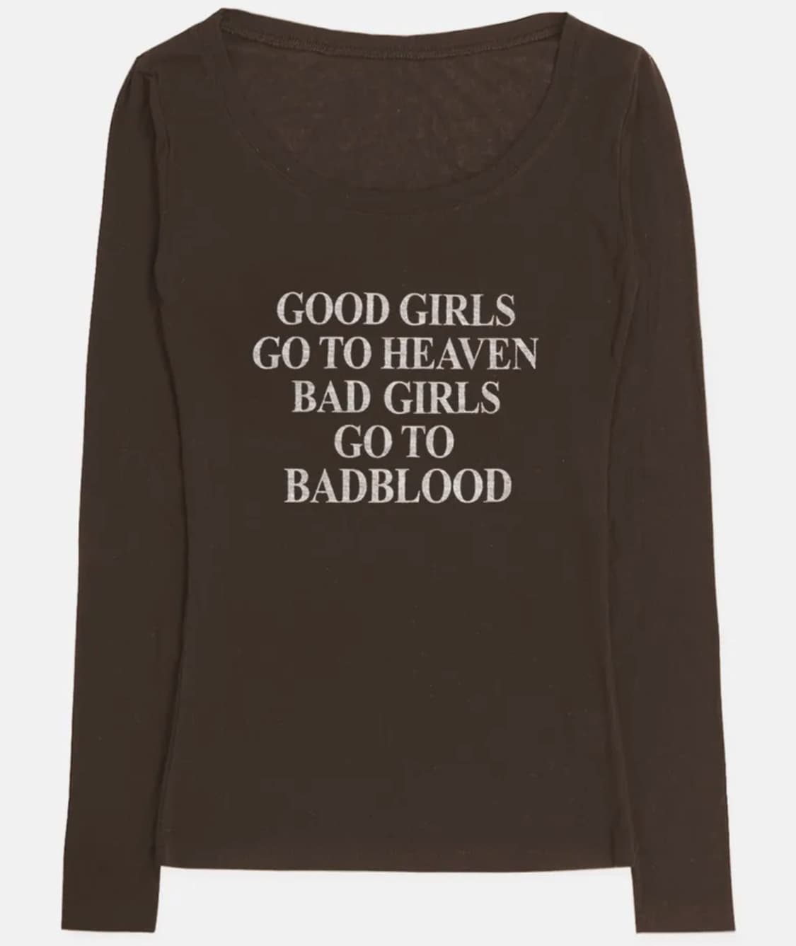 배드블러드 캐시미어 긴팔티 상품이미지2