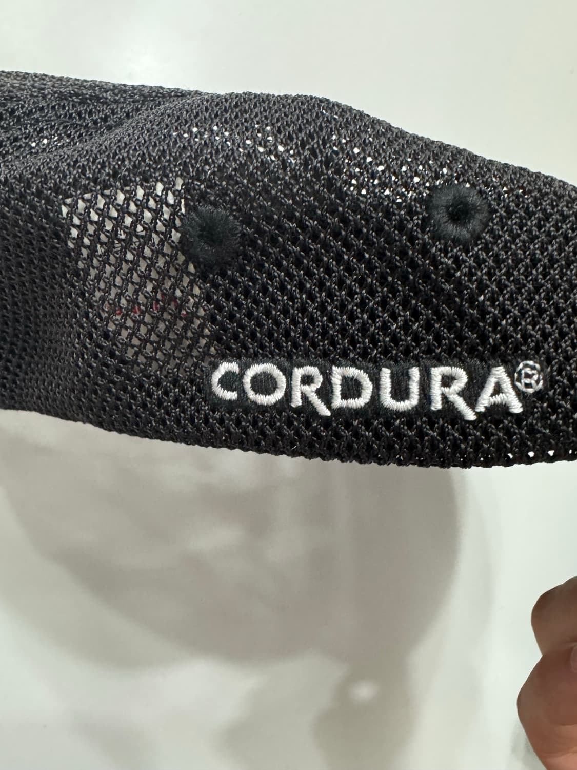 슈프림 메쉬 코듀라 캠프캡 블랙 - 23SS 상품이미지3